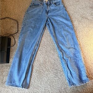 Abercrombie & Fitch High Rise Blue Jeans